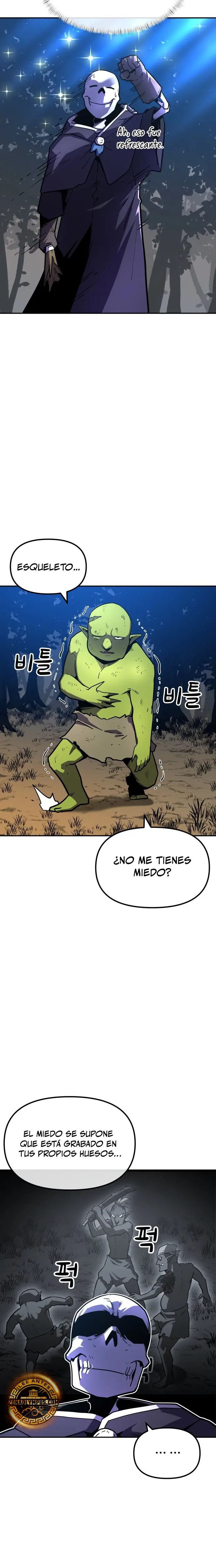 El hombre más guapo se convirtió en esqueleto capítulo 10, página 5