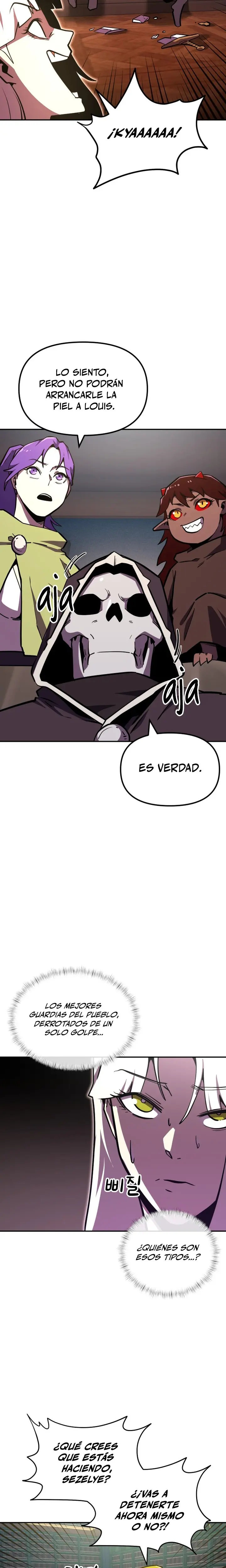 El hombre más guapo se convirtió en esqueleto capítulo 13, página 14