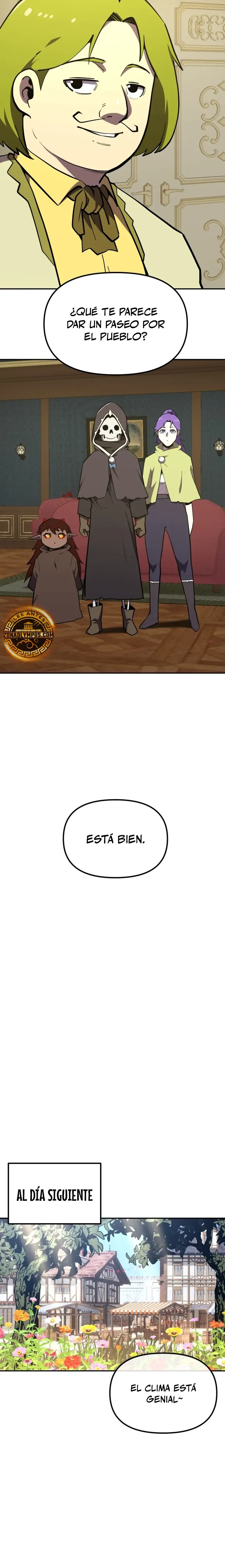 El hombre más guapo se convirtió en esqueleto capítulo 13, página 19