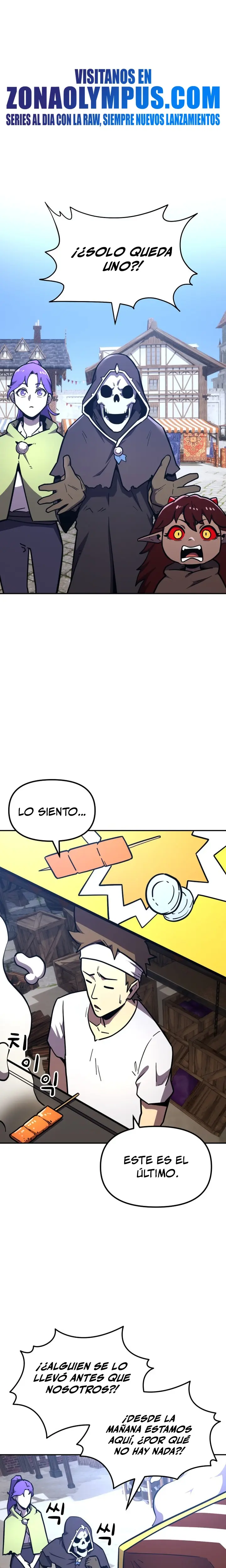 El hombre más guapo se convirtió en esqueleto capítulo 14, página 2