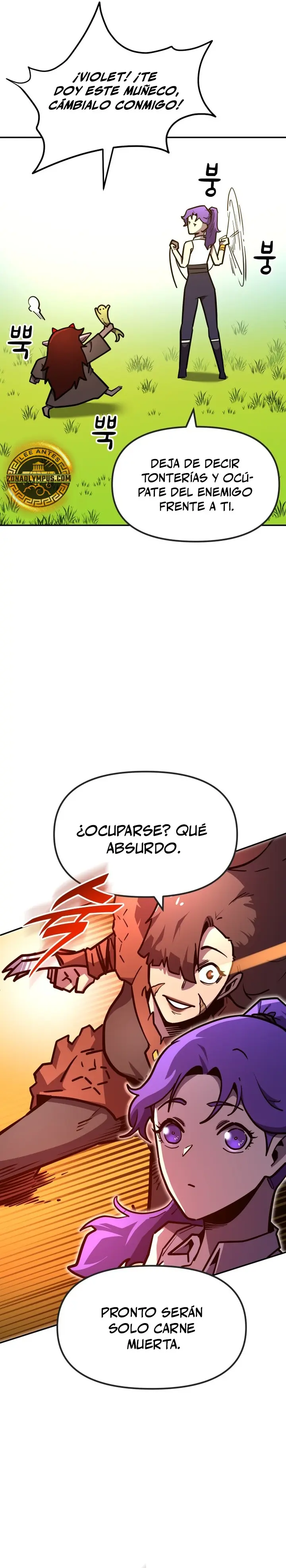 El hombre más guapo se convirtió en esqueleto capítulo 18, página 9