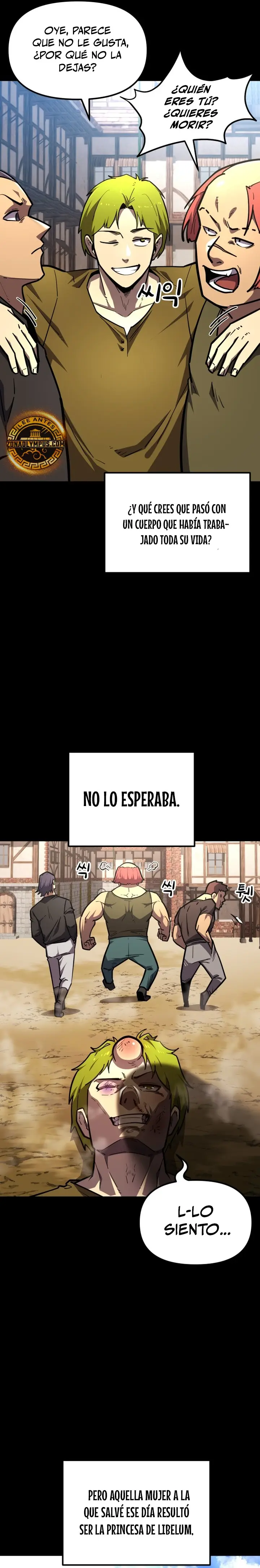 El hombre más guapo se convirtió en esqueleto capítulo 22, página 6