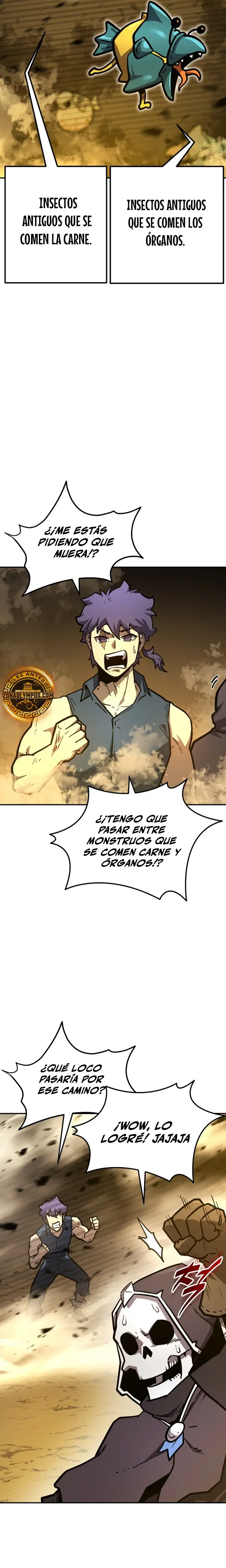El hombre más guapo se convirtió en esqueleto capítulo 24, página 13