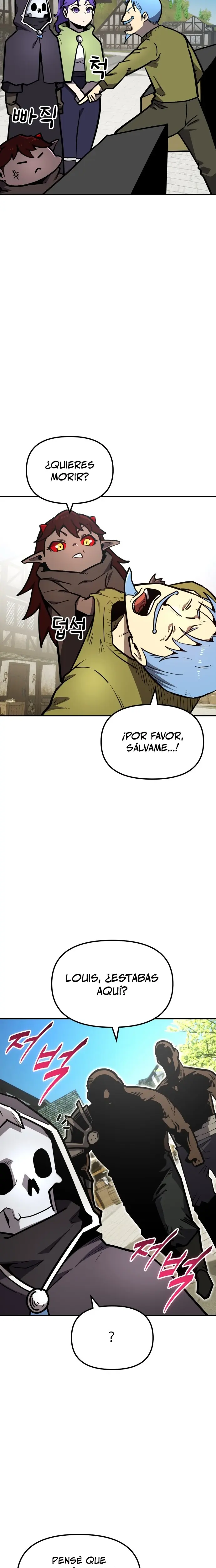 El hombre más guapo se convirtió en esqueleto capítulo 30, página 19