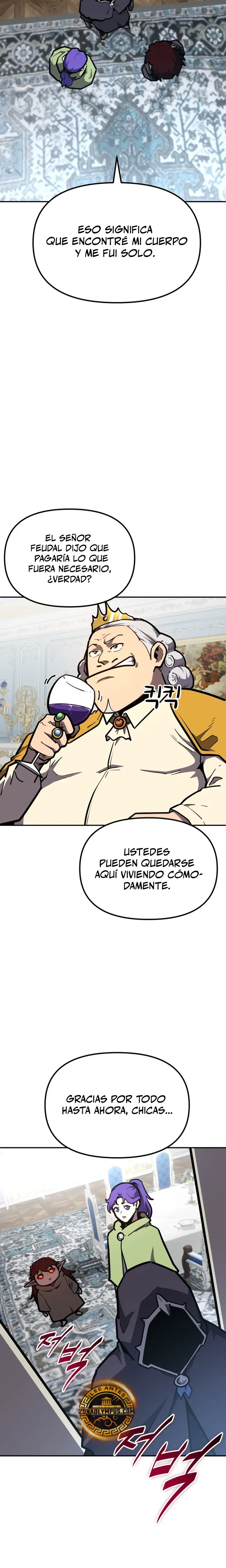 El hombre más guapo se convirtió en esqueleto capítulo 35, página 11