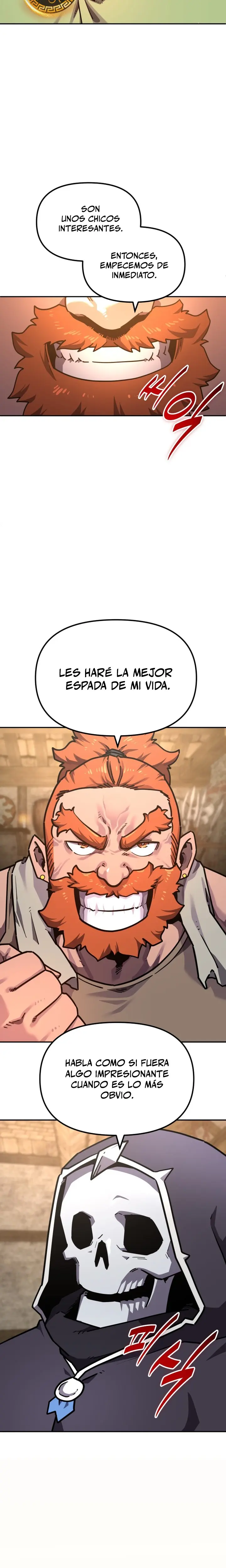 El hombre más guapo se convirtió en esqueleto capítulo 37, página 24