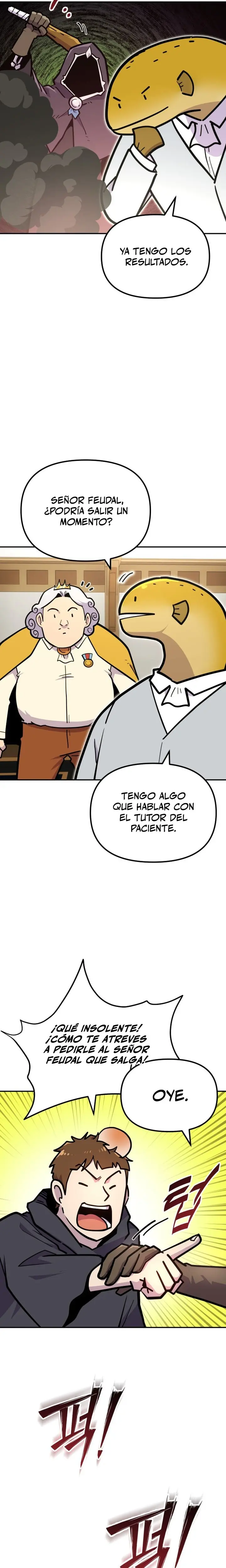 El hombre más guapo se convirtió en esqueleto capítulo 49, página 9
