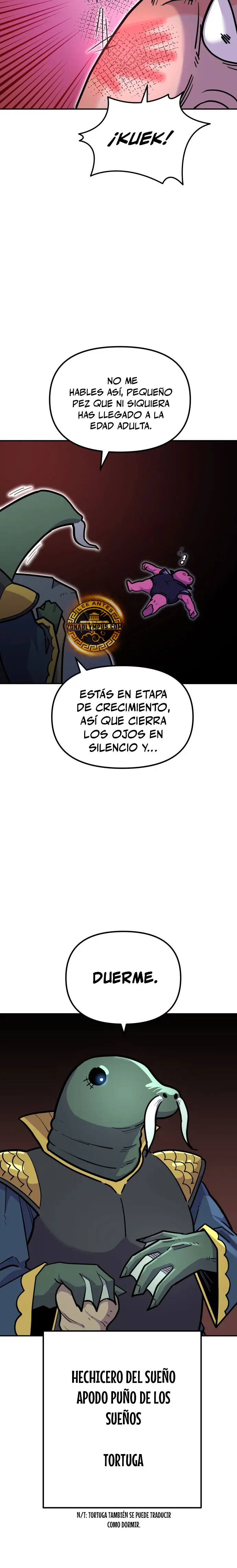 El hombre más guapo se convirtió en esqueleto capítulo 56, página 21