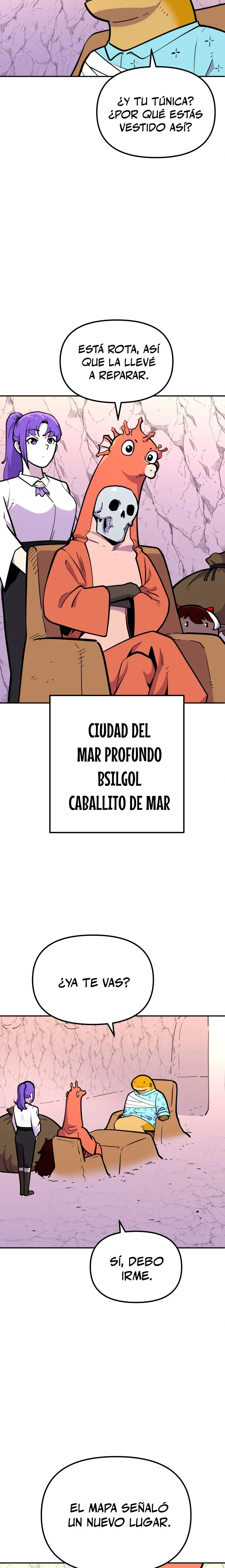 El hombre más guapo se convirtió en esqueleto capítulo 61, página 26