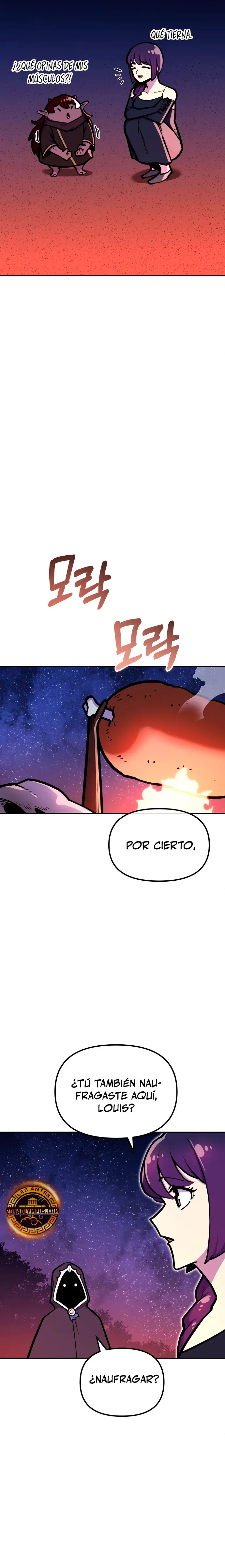 El hombre más guapo se convirtió en esqueleto capítulo 63, página 11