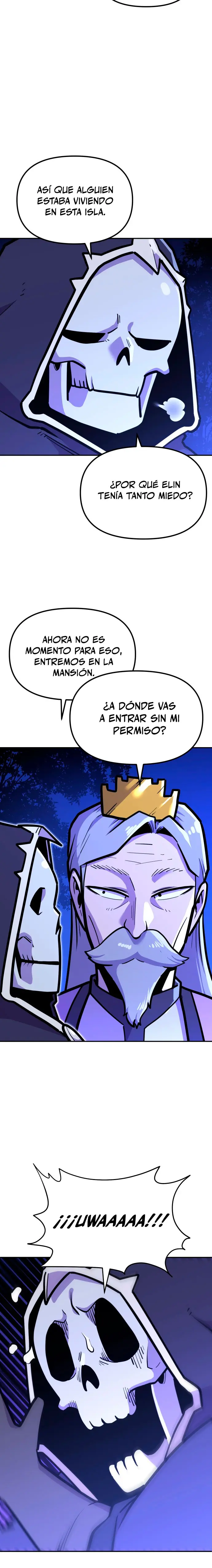 El hombre más guapo se convirtió en esqueleto capítulo 63, página 27