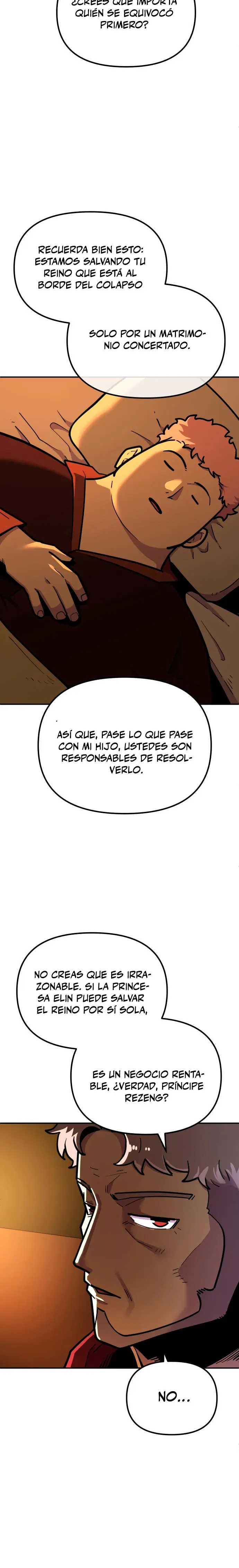 El hombre más guapo se convirtió en esqueleto capítulo 70, página 22