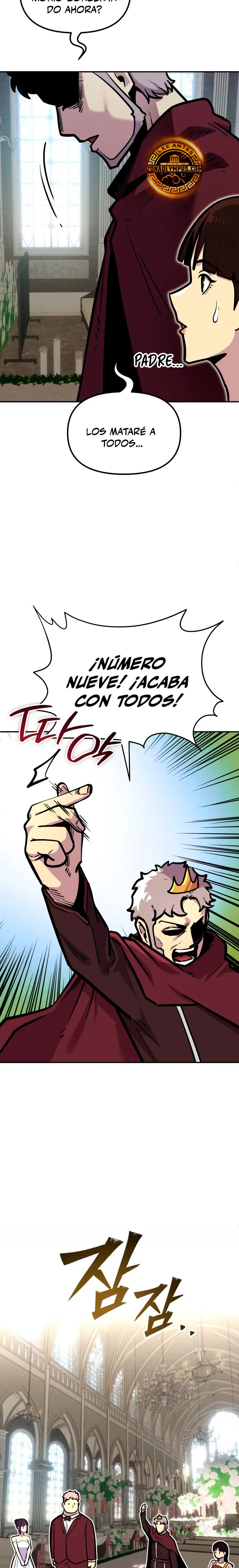 El hombre más guapo se convirtió en esqueleto capítulo 71, página 29