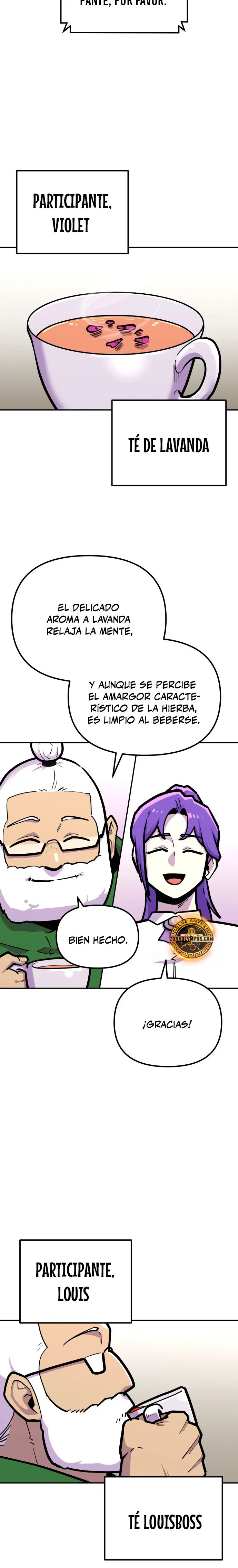 El hombre más guapo se convirtió en esqueleto capítulo 77, página 19
