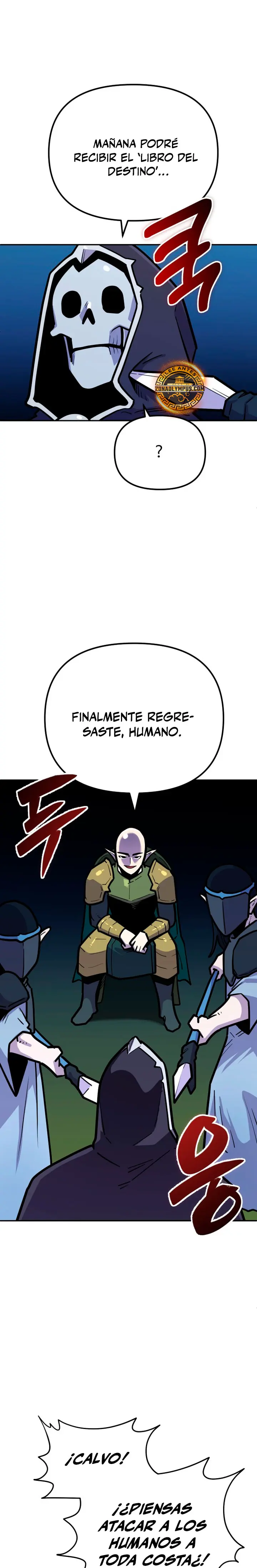 El hombre más guapo se convirtió en esqueleto capítulo 82, página 17