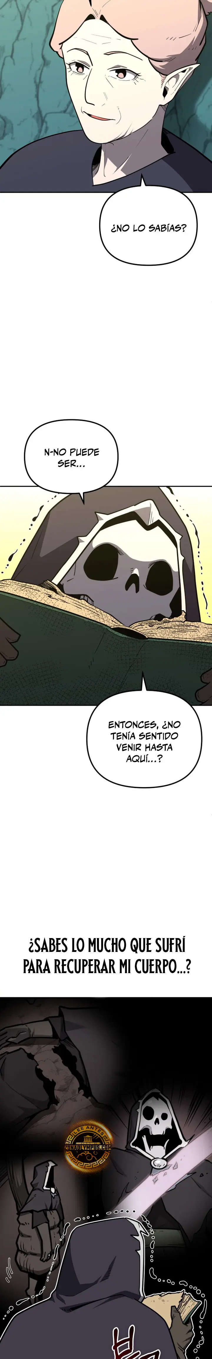 El hombre más guapo se convirtió en esqueleto capítulo 89, página 9