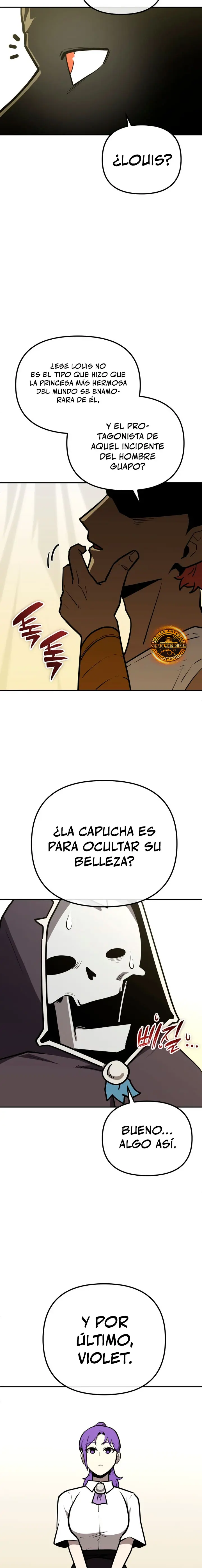 El hombre más guapo se convirtió en esqueleto capítulo 92, página 26
