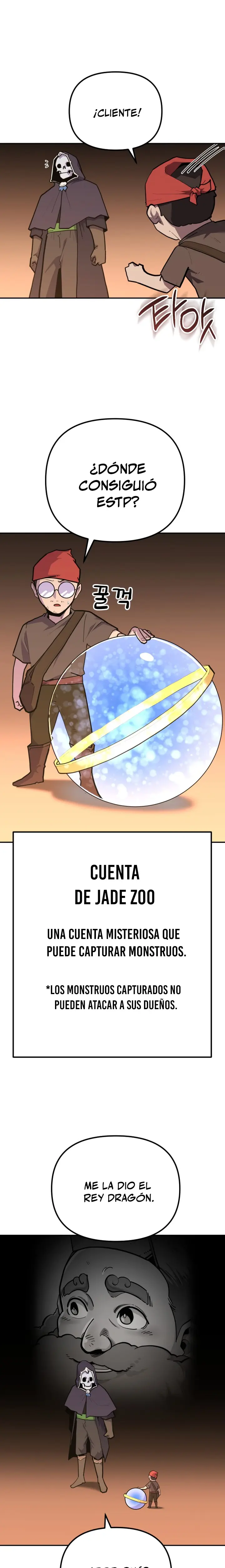 El hombre más guapo se convirtió en esqueleto capítulo 95, página 10