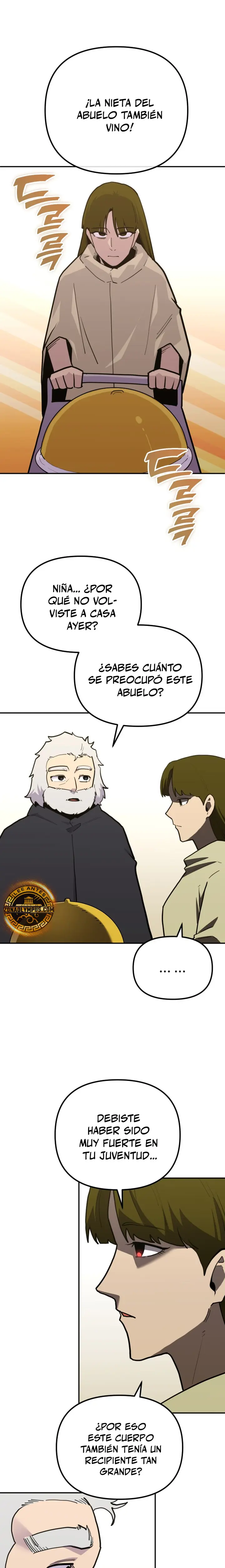 El hombre más guapo se convirtió en esqueleto capítulo 95, página 19