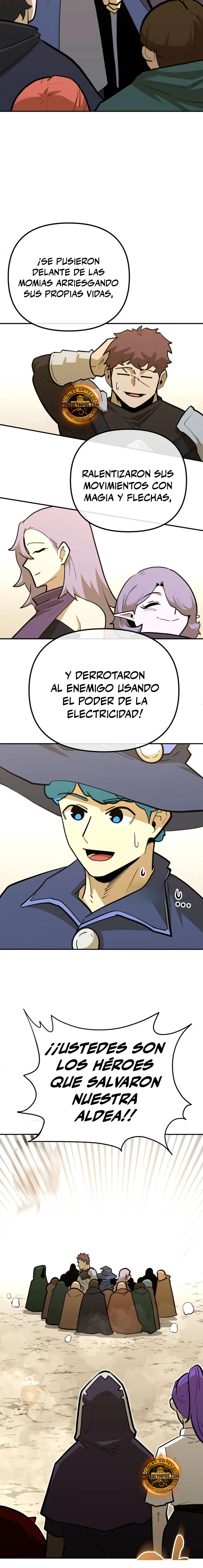 El hombre más guapo se convirtió en esqueleto capítulo 101, página 9