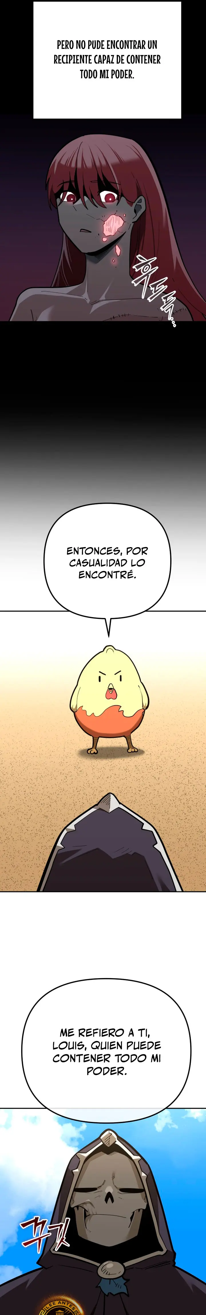 El hombre más guapo se convirtió en esqueleto capítulo 103, página 14