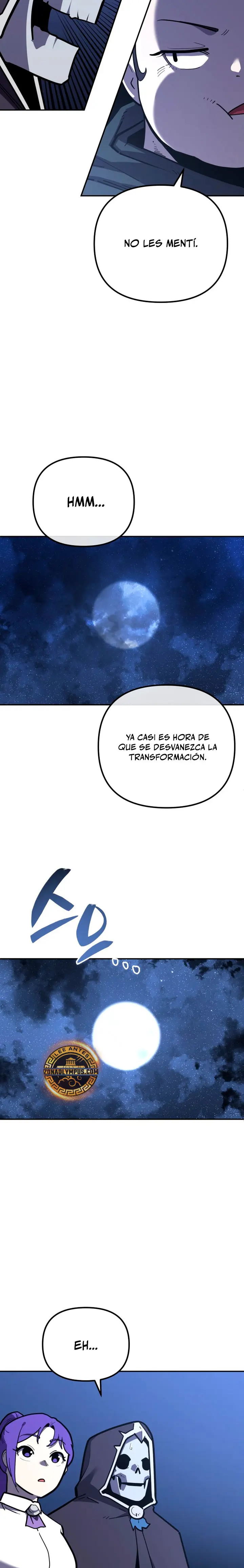 El hombre más guapo se convirtió en esqueleto capítulo 104, página 30