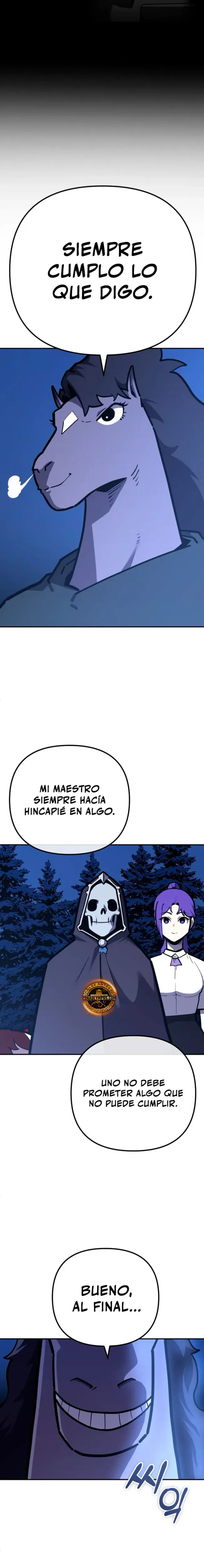 El hombre más guapo se convirtió en esqueleto capítulo 105, página 23