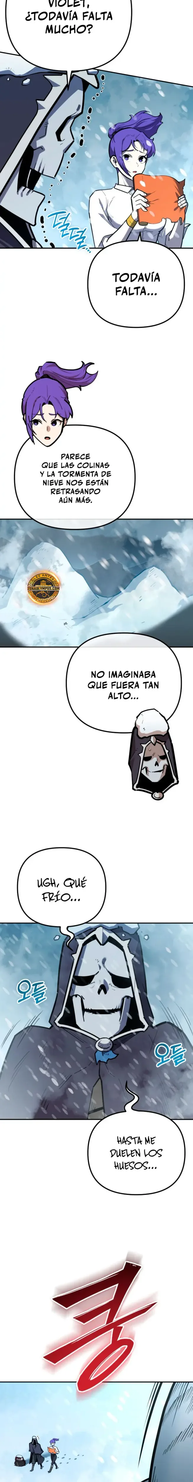 El hombre más guapo se convirtió en esqueleto capítulo 106, página 4