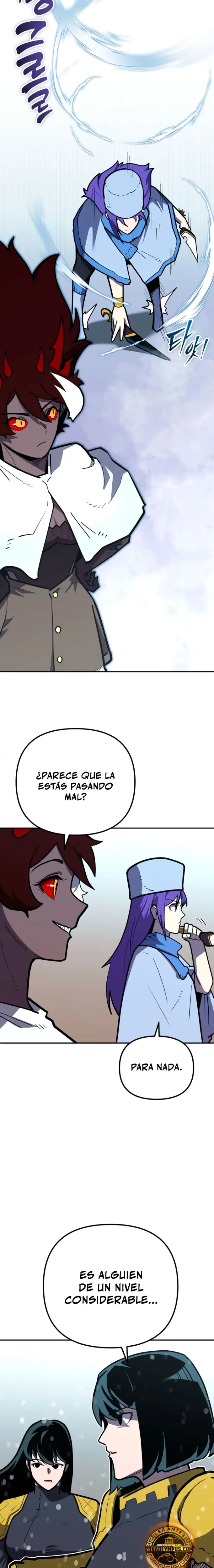 El hombre más guapo se convirtió en esqueleto capítulo 107, página 19
