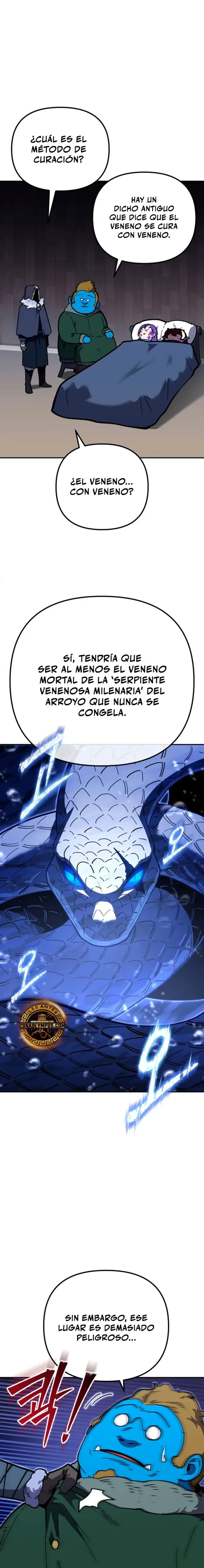 El hombre más guapo se convirtió en esqueleto capítulo 111, página 5