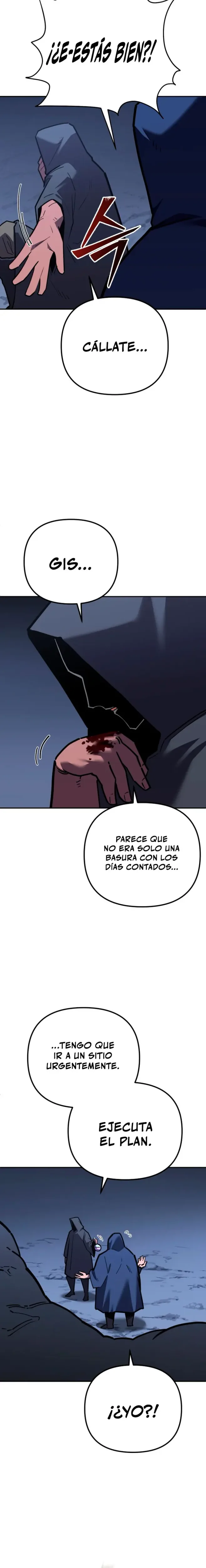 El hombre más guapo se convirtió en esqueleto capítulo 111, página 19