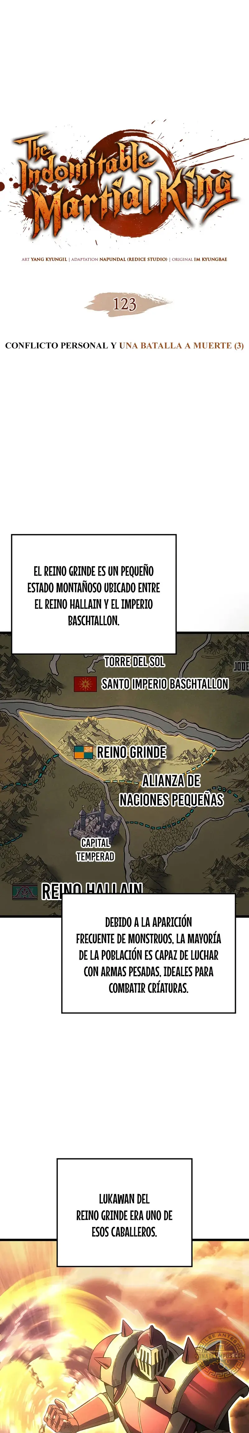 El Indomable Rey Marcial capítulo 123, página 2