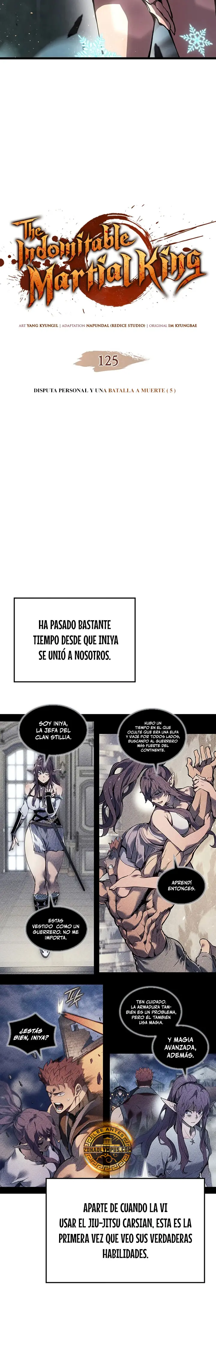 El Indomable Rey Marcial capítulo 125, página 2