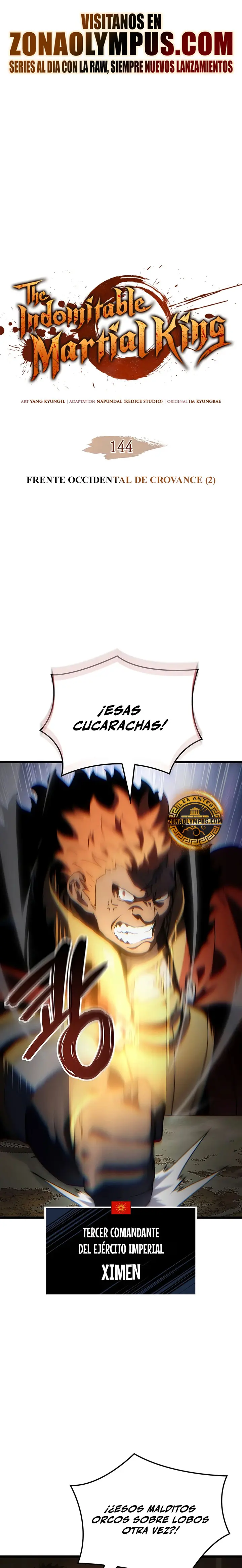 El Indomable Rey Marcial capítulo 144, página 2