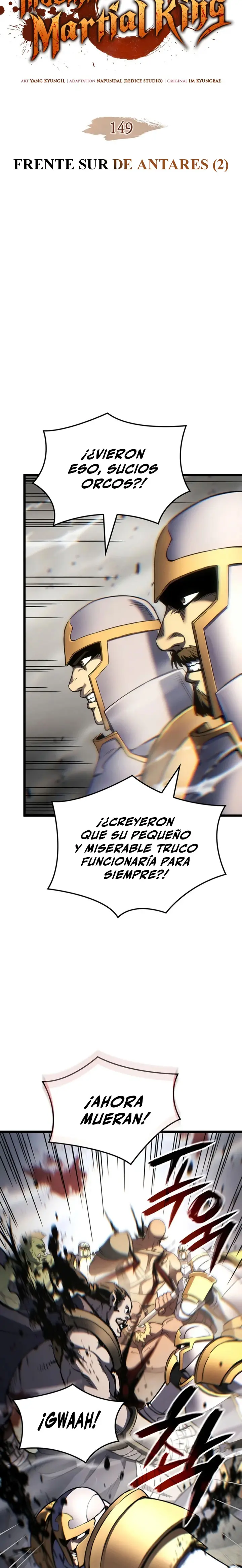 El Indomable Rey Marcial capítulo 149, página 3