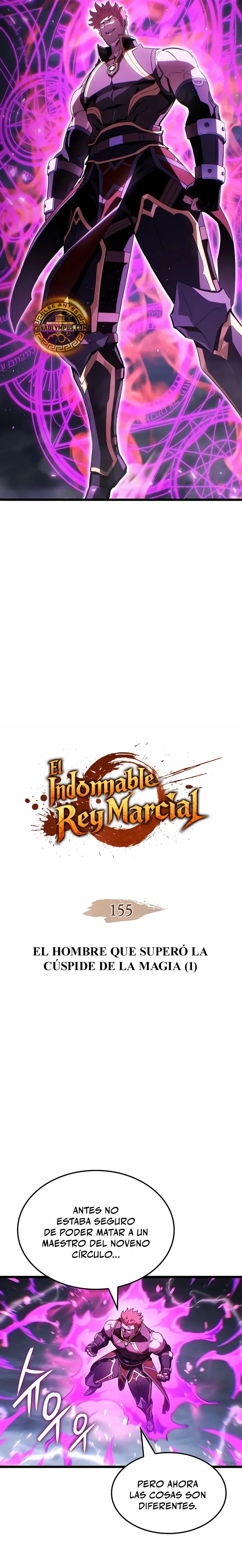 El Indomable Rey Marcial capítulo 155, página 3