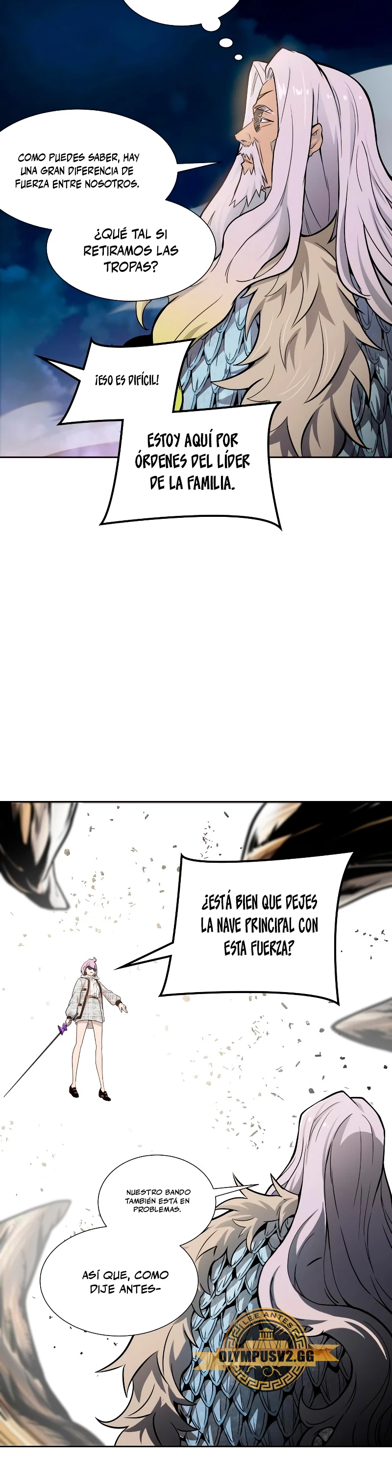 El irregular capítulo 584, página 40
