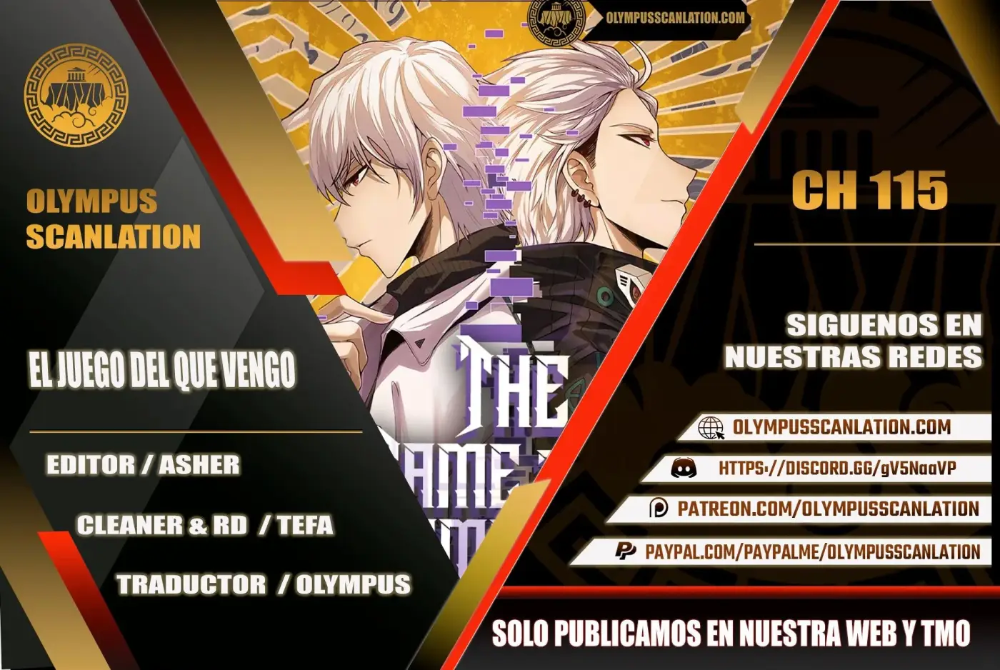 El juego del que vengo capítulo 115, página 2