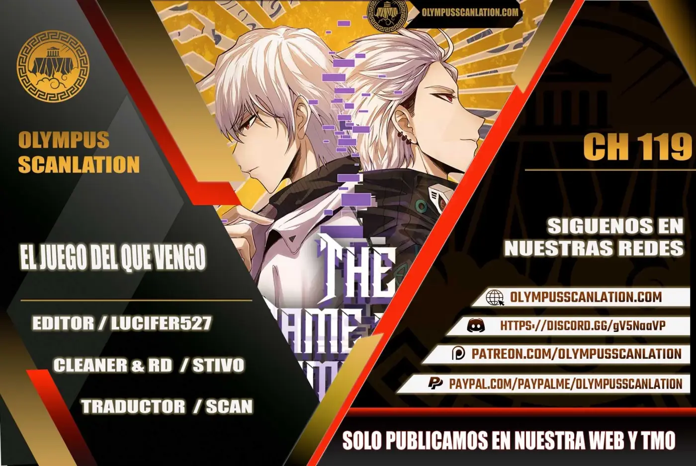 El juego del que vengo capítulo 119, página 2
