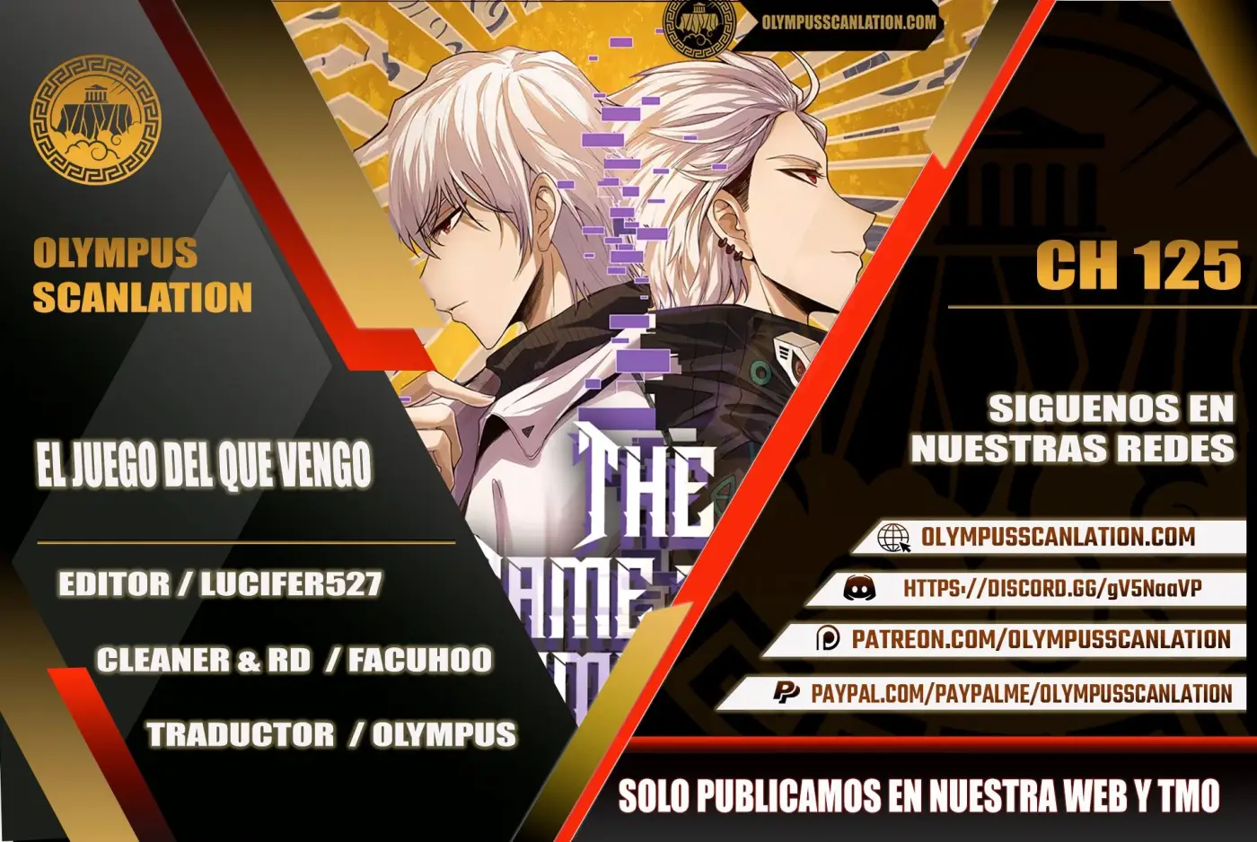 El juego del que vengo capítulo 125, página 2