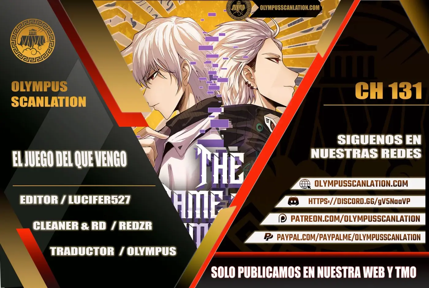 El juego del que vengo capítulo 131, página 2