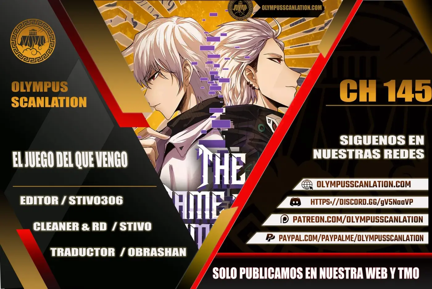 El juego del que vengo capítulo 145, página 1