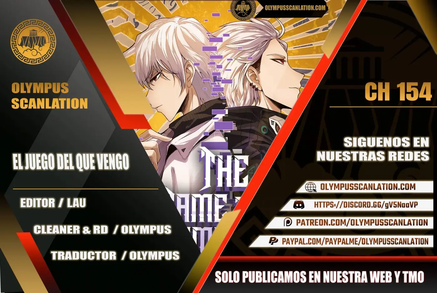 El juego del que vengo capítulo 154, página 1