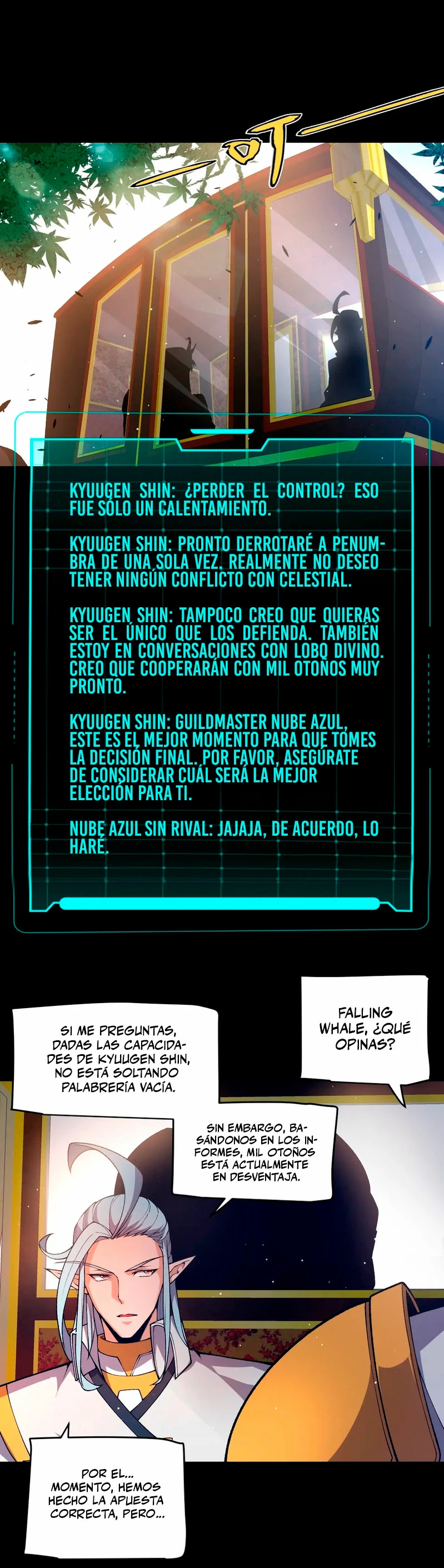 El juego del que vengo capítulo 219, página 3