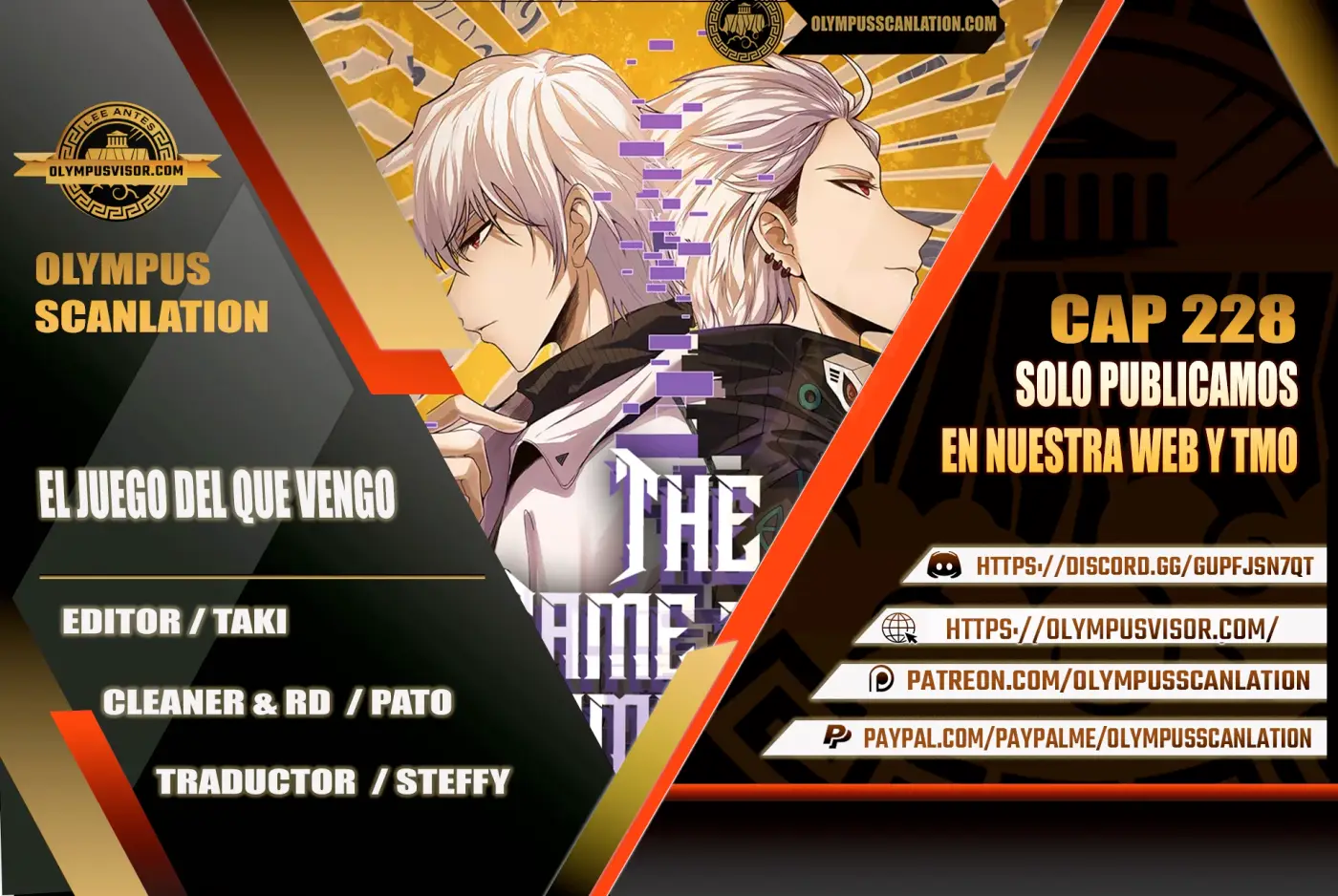 El juego del que vengo capítulo 228, página 1