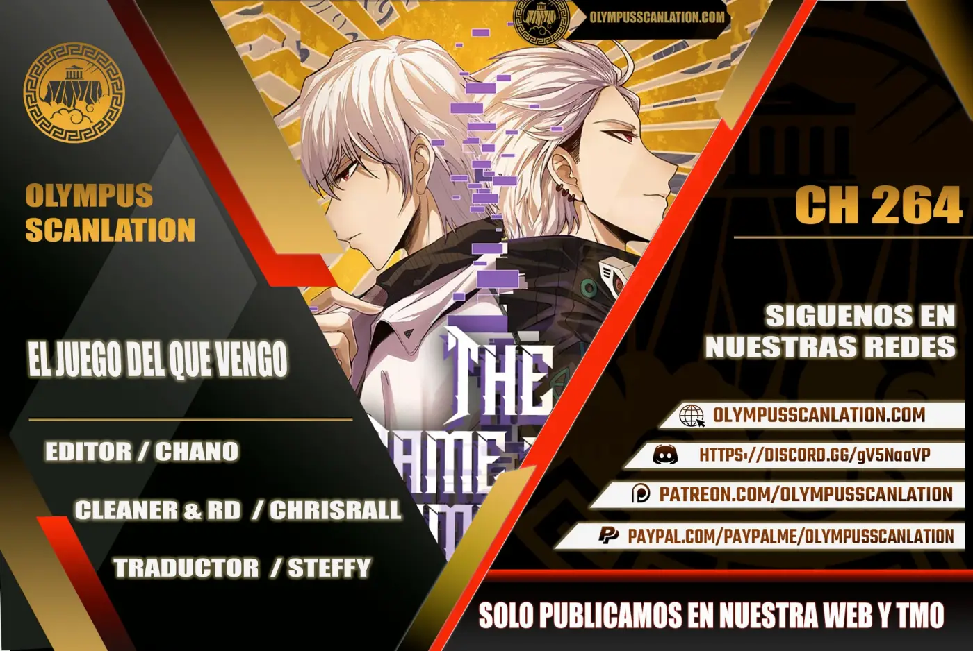 El juego del que vengo capítulo 264, página 1