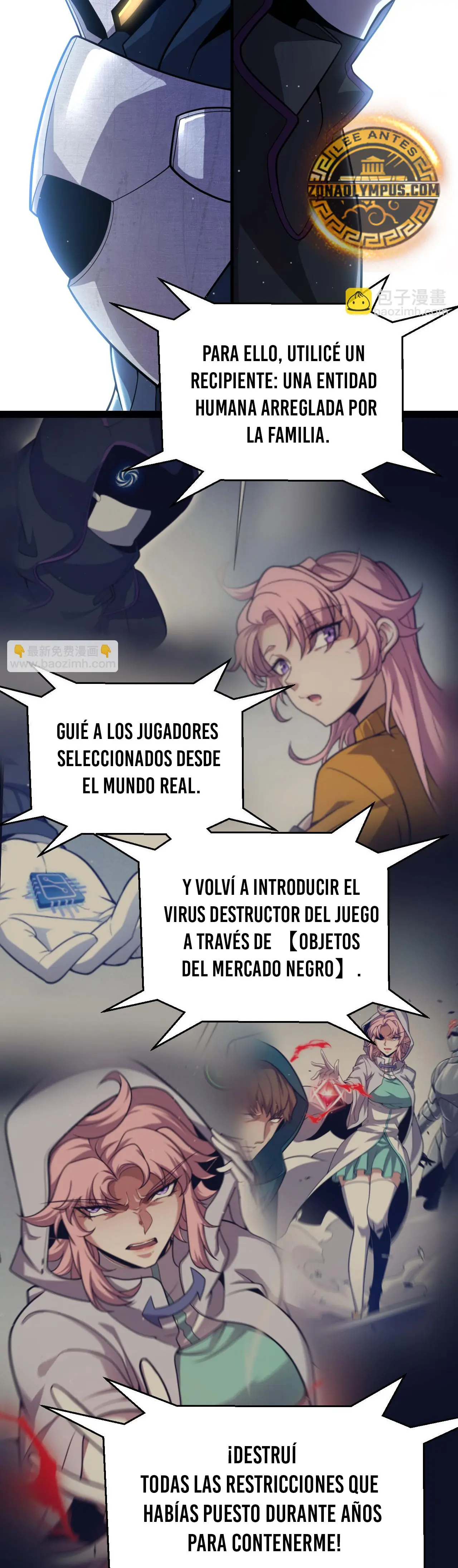 El juego del que vengo capítulo 343, página 18