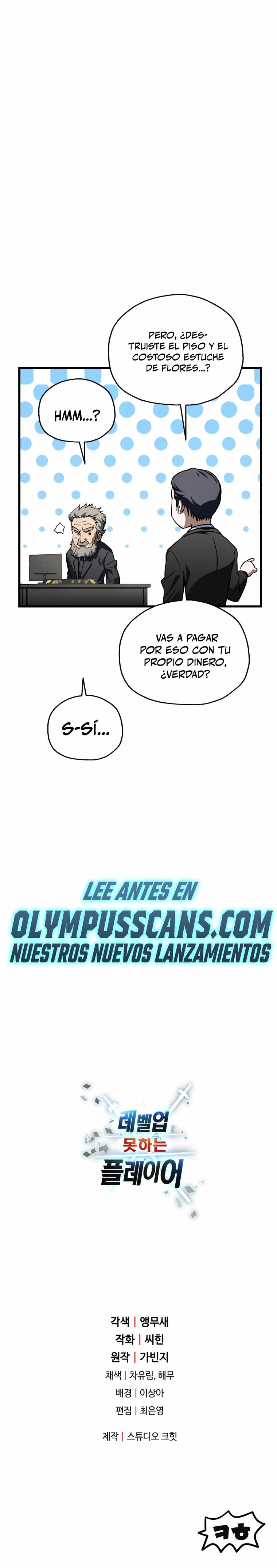 El jugador que no puede subir de nivel capítulo 116, página 37
