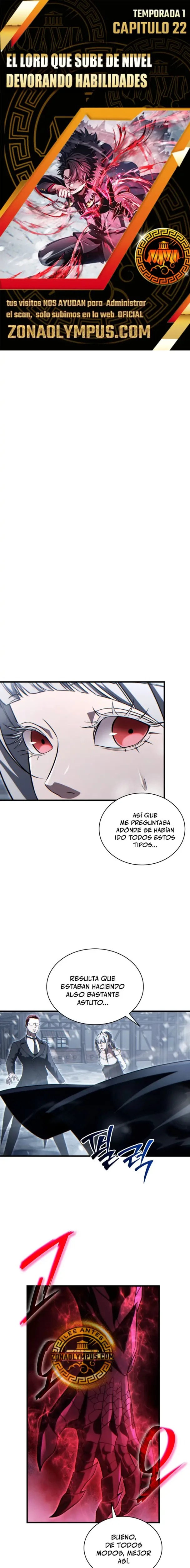 El Lord que sube de nivel devorando habilidades capítulo 22, página 1