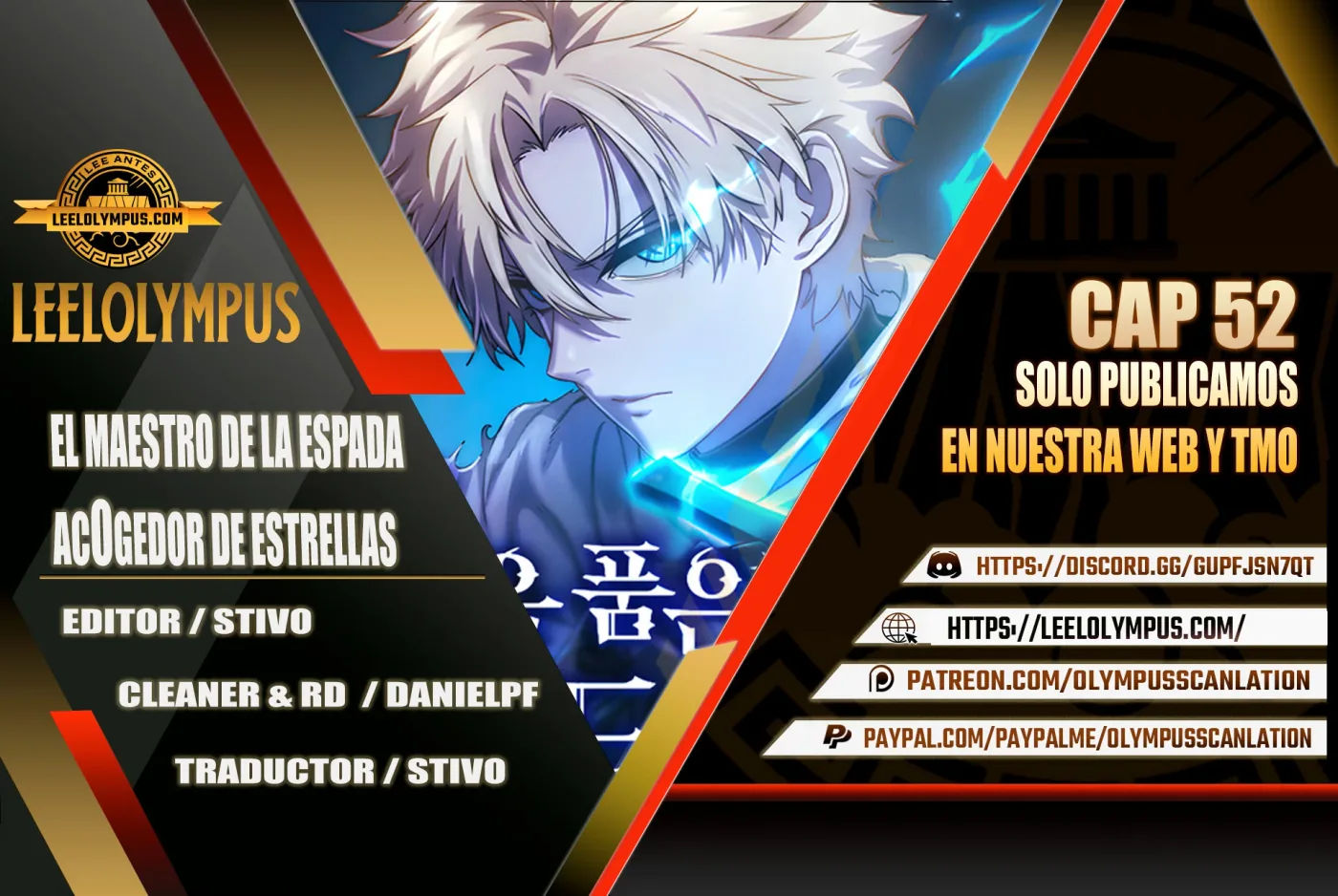 El maestro de la espada acogedor de estrellas capítulo 52, página 1